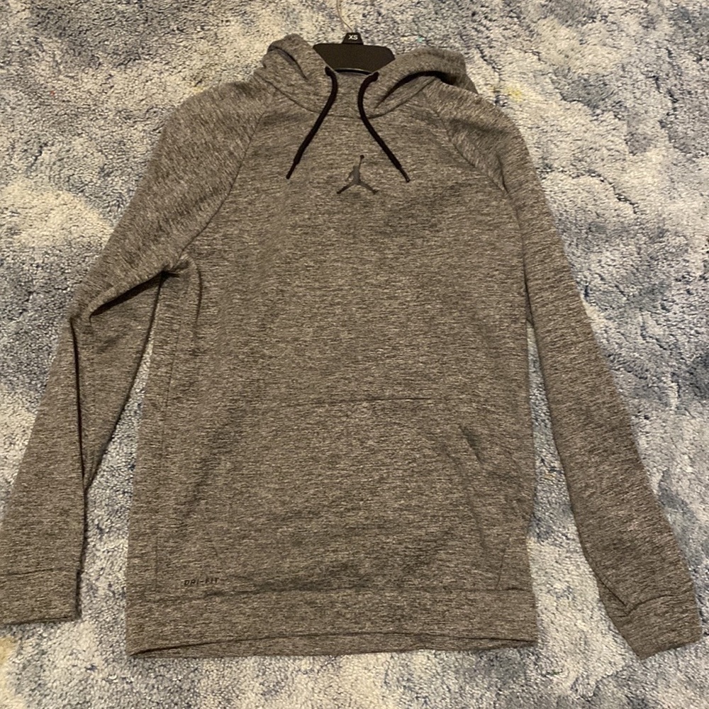 Gray Jordan hoodie